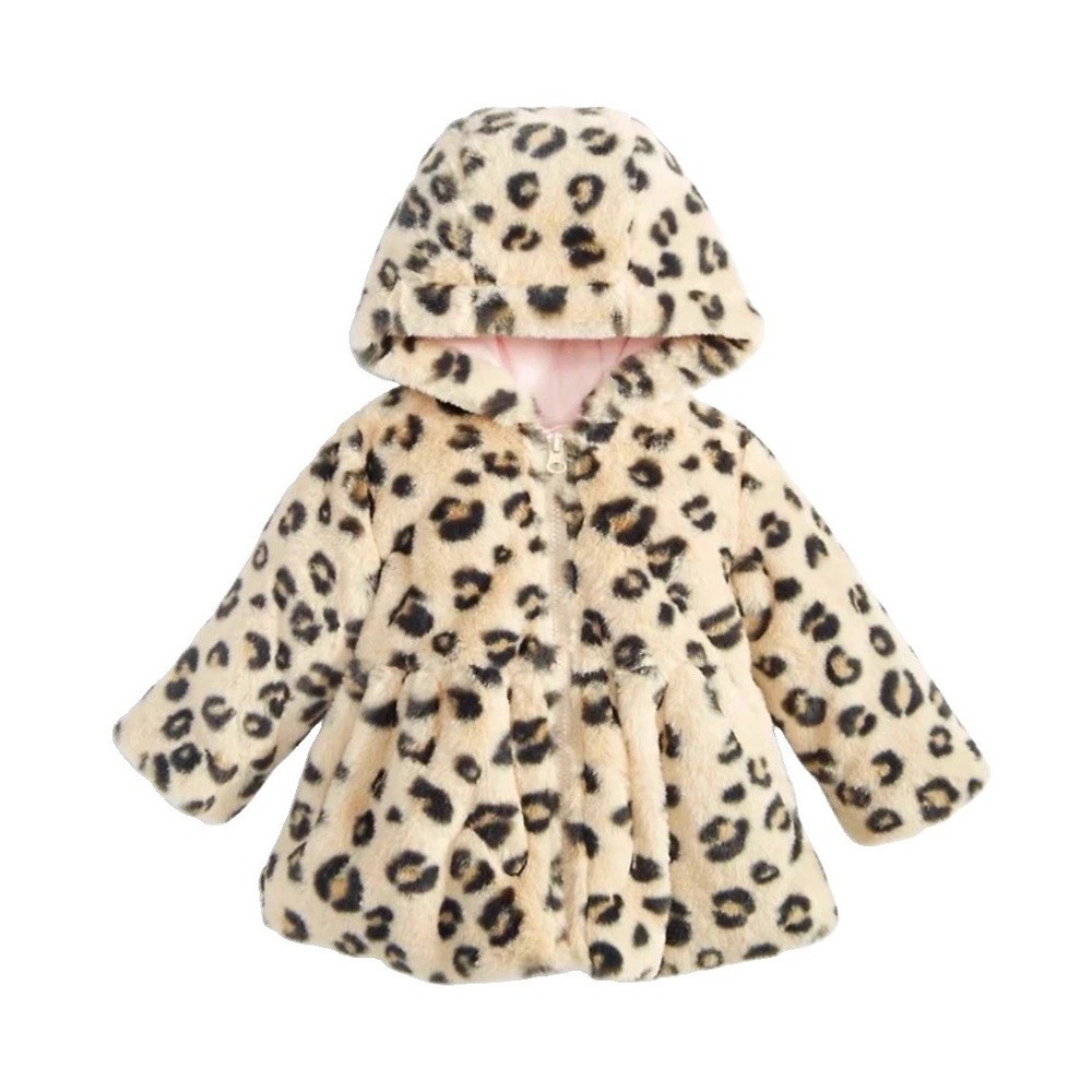 NEW Epic Threads Toddler Girls Faux-Fur Bomber Barley Pink 4T